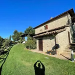 Detached With Games Room, Pool, And Panoramic Views In San Damiano Petroro