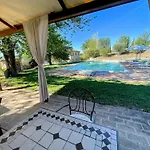 Detached With Games Room, Pool, And Panoramic Views In San Damiano Petroro