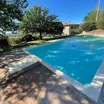 Villa Detached With Games Room, Pool, And Panoramic Views In San Damiano Petroro