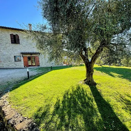 Detached With Games Room, Pool, And Panoramic Views In San Damiano וילה *