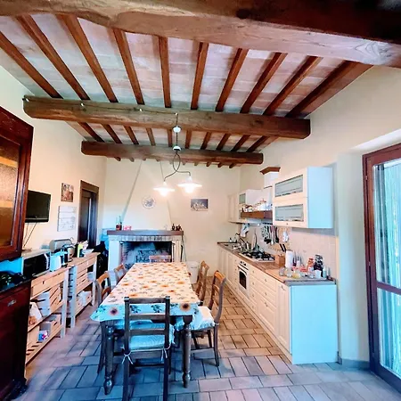 Detached With Games Room, Pool, And Panoramic Views In San Damiano Petroro
