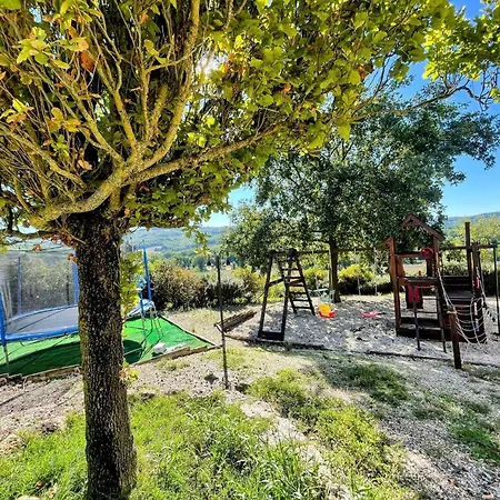 Detached With Games Room, Pool, And Panoramic Views In San Damiano Petroro