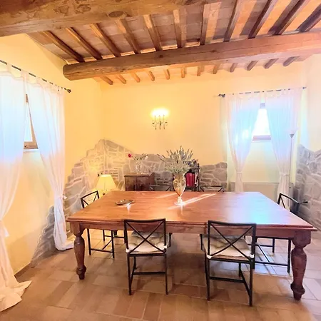 Detached With Games Room, Pool, And Panoramic Views In San Damiano * Petroro